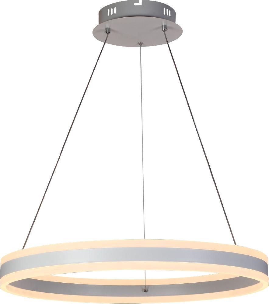 фото Светильник LED подвесной 136W 3000-6000K 10880Lm Dimmer ПДУ белый 60452/1 WH SVK от магазина Моя Электрика