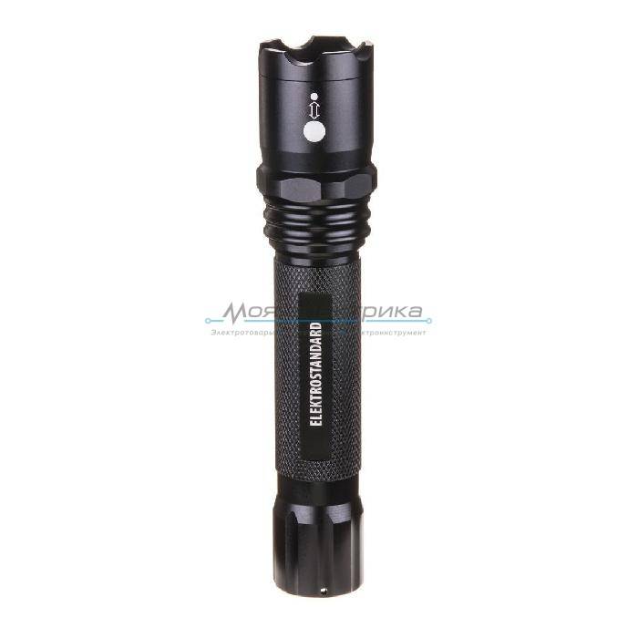 фото Фонарь LED ручной Focus Line FLS04-15-5W 200m BK Черный Электростандарт от магазина Моя Электрика