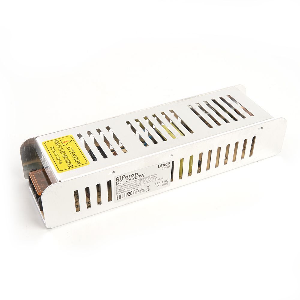фото Блок питания 12V 200W IP20 LB009 21498 Feron от магазина Моя Электрика