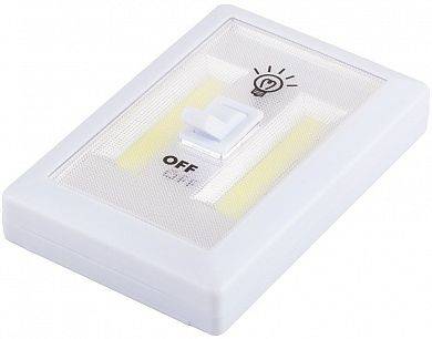 фото Светильник с переключателем LED (1шт в блистере) 3Вт 3xААА белый FN1208 Feron от магазина Моя Электрика