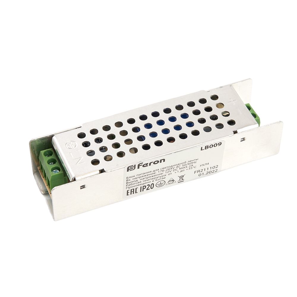 фото Блок питания 12V 36W IP20 LB009 48007 Feron от магазина Моя Электрика