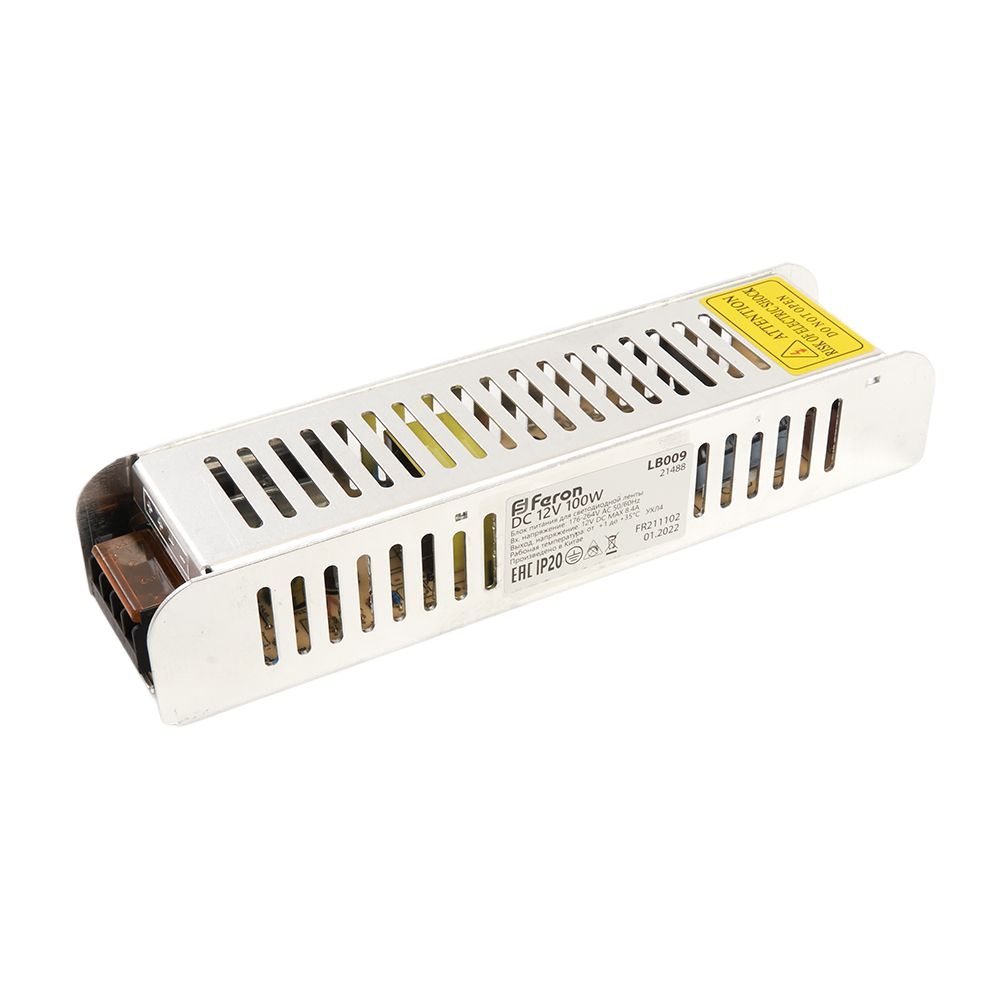 фото Блок питания 12V 100W IP20 LB009 21488 Feron от магазина Моя Электрика