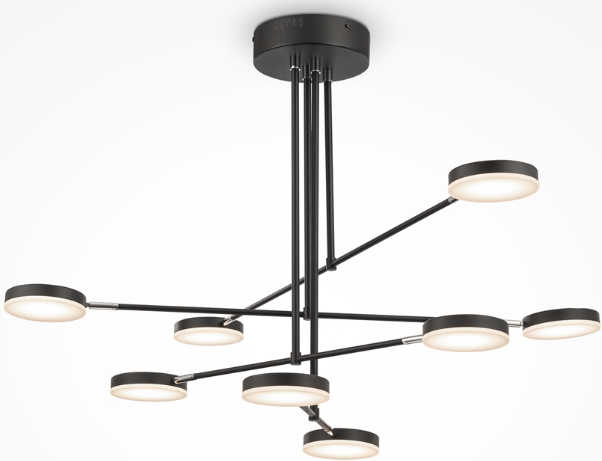 фото Подвесной светильник Fad LED 49W  черный MOD070PL-L48B3K Maytoni от магазина Моя Электрика