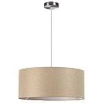 Подвес Nikki E27 3x60W IP20 никель, бежевый Moderni 8250/3 Lumion