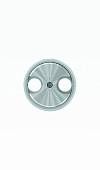 Накладка для TV-R розетки ABB NIE SKY Moon хром 8650 CR 2CLA865000A1401