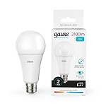 Лампа светодиодная A70 25W 2100lm 4100K E27 73225 Gauss Elementary